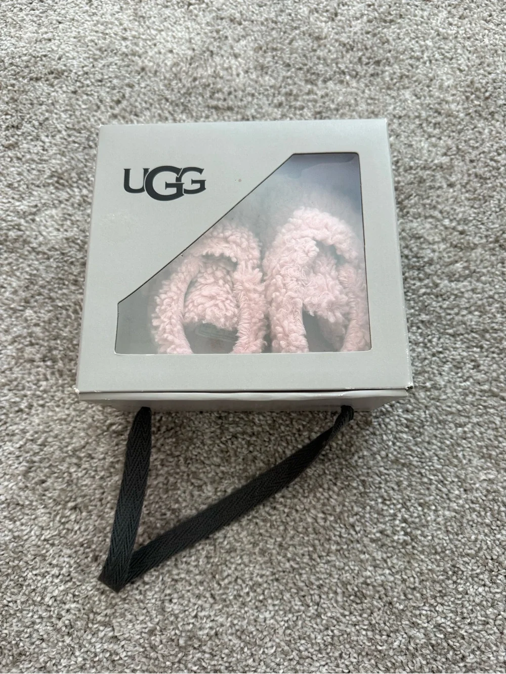 UGG Rose Pink Baby Girl Slippers